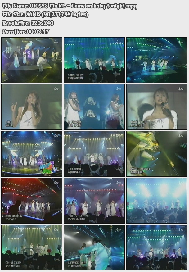 [010528] Fin.KL - Come on baby tonight [86M/mpeg] 01052810