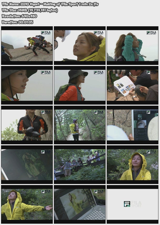 [100700] Hyori - Making of Fila Sport {Updated 3m2s ver.} 2010_h10