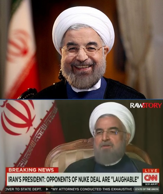 فيديو روحاني لCNN مرشحو الرئاسة الأمريكية بيضحكوني 7313