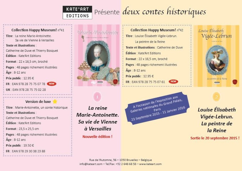 MARIE ANTOINETTE : Livres pour la jeunesse Prysen10