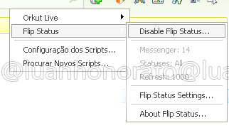 Status Flip : Deixe o Status do Seu msn ficar mudando altomaticamente ! 210