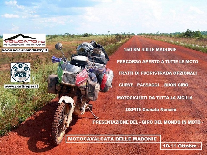 SICILIA -  Motocavalcata delle Madonie con il motoviaggiatore Gionata Nencini Evento10