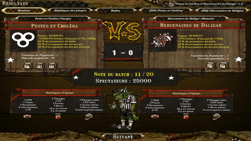 [Elender] Pestes et Choléra 1 - 0 Mercenaires de Daligar [Rankstail] Bloodb10