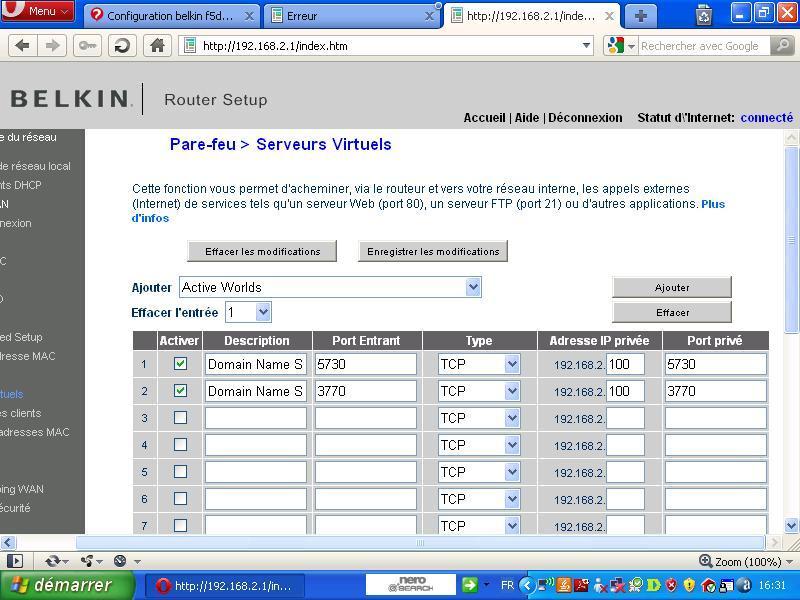 [CONNEXION] Voici comment regler votre box Servvv10