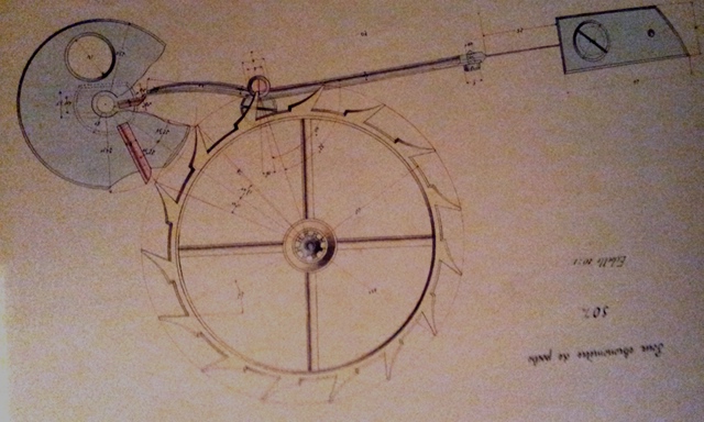 Restauration d'un chronomètre à détente E. Dent (fabrication d'une détente) Detent11