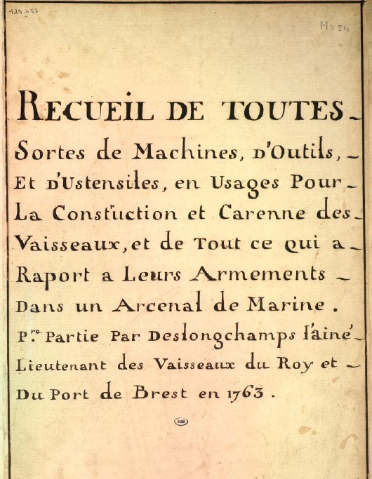 Le Modeste (1759) Création des plans - Page 5 Receui10