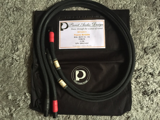 Purist Audio Design Musaeus XLR Balance Cable (Used) SOLD Image17