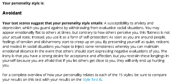 Personal Personality Styles 4019bd10