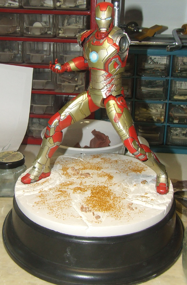 L'atelier de bruno : Iron Man Mark XLII - maquette Dragon Models Iron_m10
