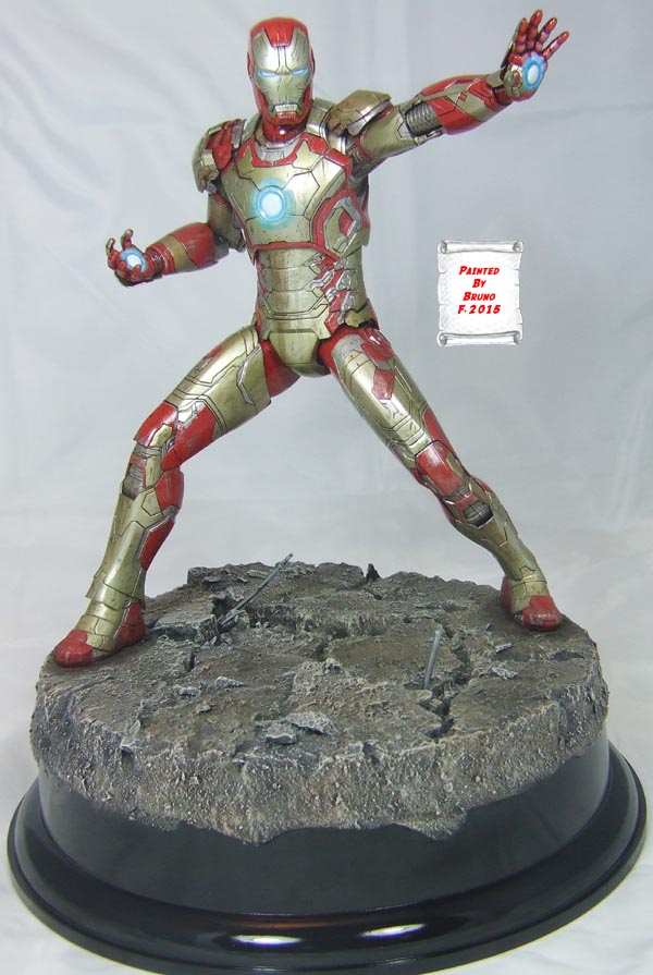 L'atelier de bruno : Iron Man Mark XLII - maquette Dragon Models Iron_m16