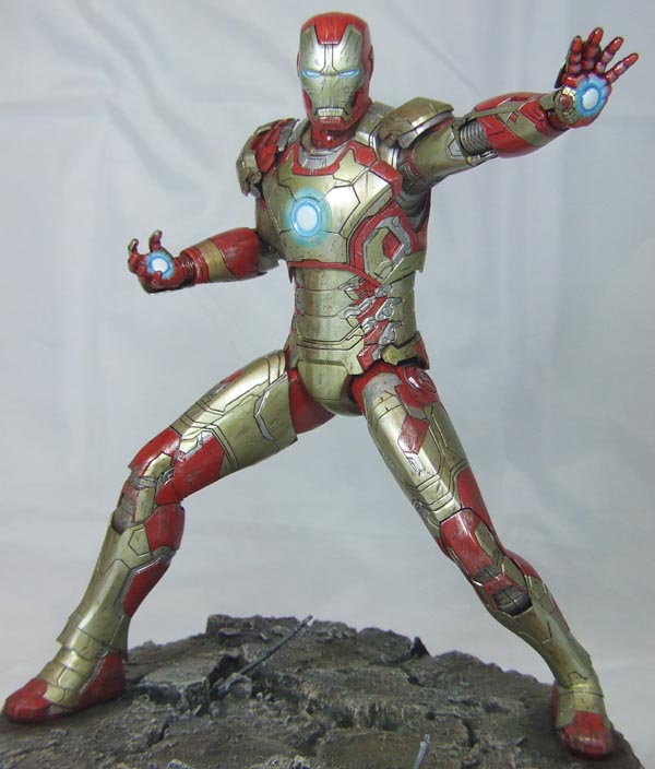 L'atelier de bruno : Iron Man Mark XLII - maquette Dragon Models Iron_m17