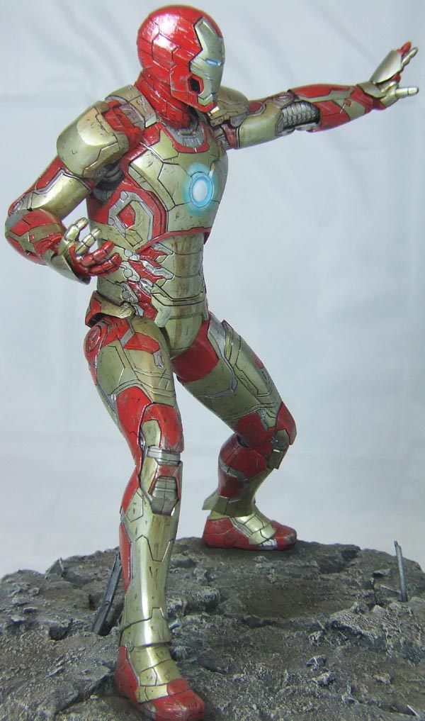 L'atelier de bruno : Iron Man Mark XLII - maquette Dragon Models Iron_m18