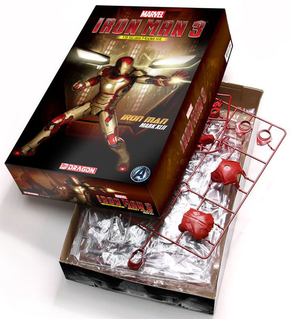L'atelier de bruno : Iron Man Mark XLII - maquette Dragon Models Maquet10