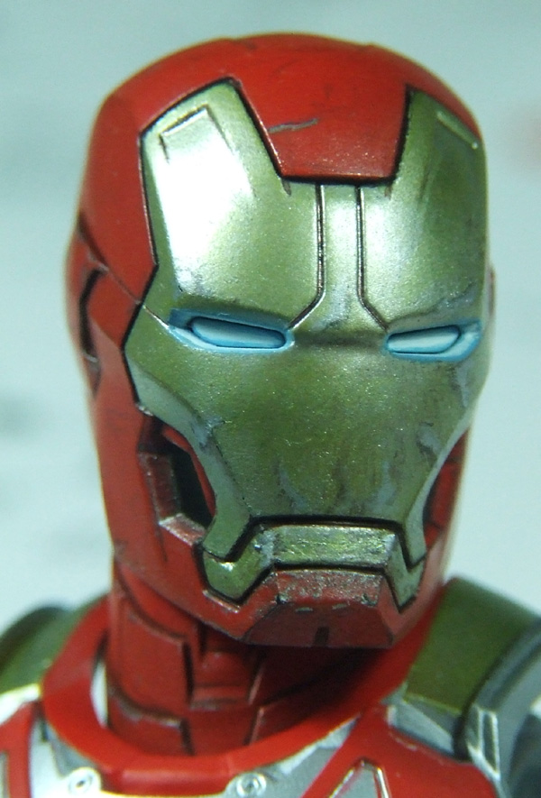 L'atelier de bruno : Iron Man Mark XLII - maquette Dragon Models Tete10