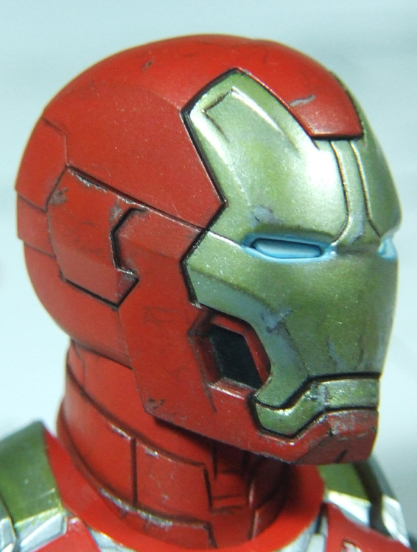 L'atelier de bruno : Iron Man Mark XLII - maquette Dragon Models Tete_110