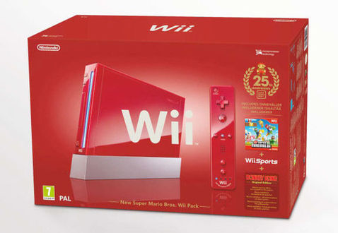 Rote Wii-Konsole 2cafe110