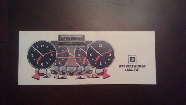 1977 GM Accessories Catalog Gmacce11