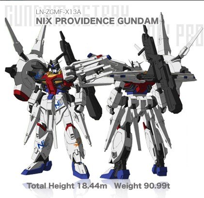 LN-ZGMF-X13A Nix Providence Gundam Nix_pr10