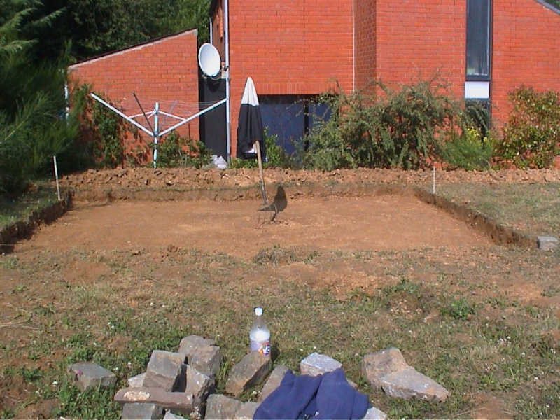 Construction d'un chalet de jardin 310