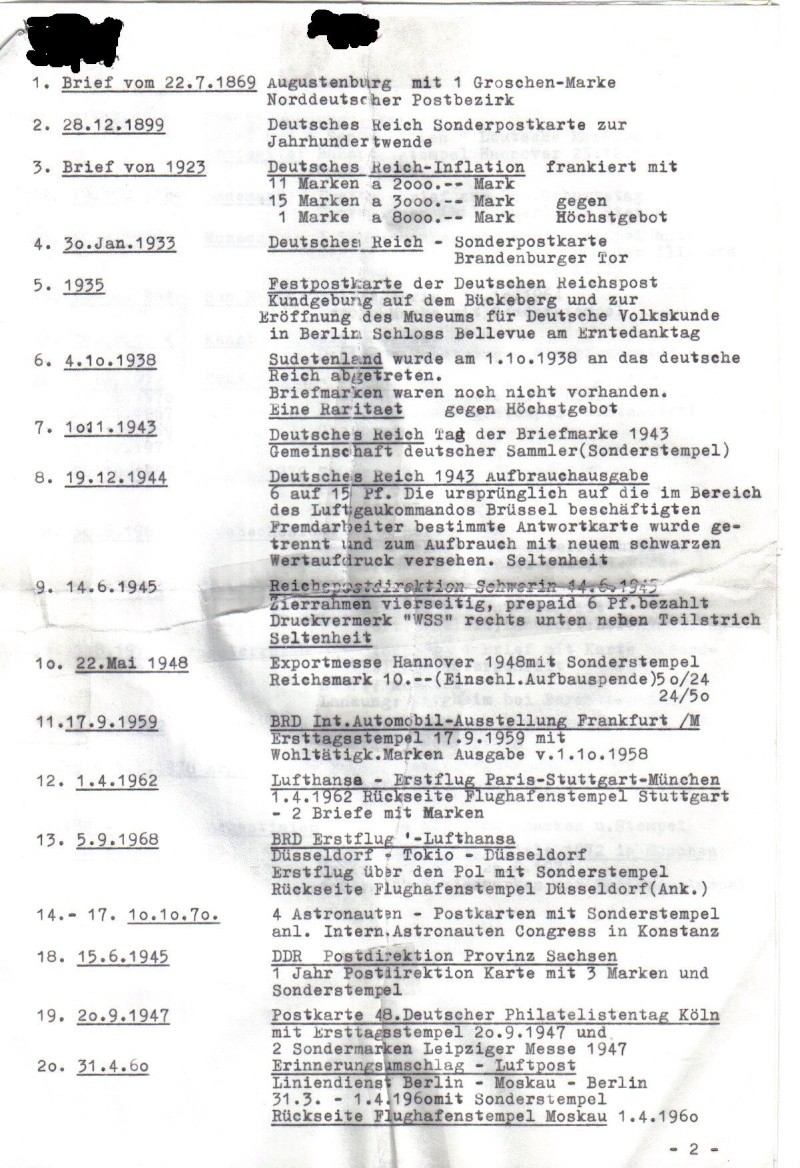 Nachlass - Altdeustchl. und Dt. Reich Briefm13