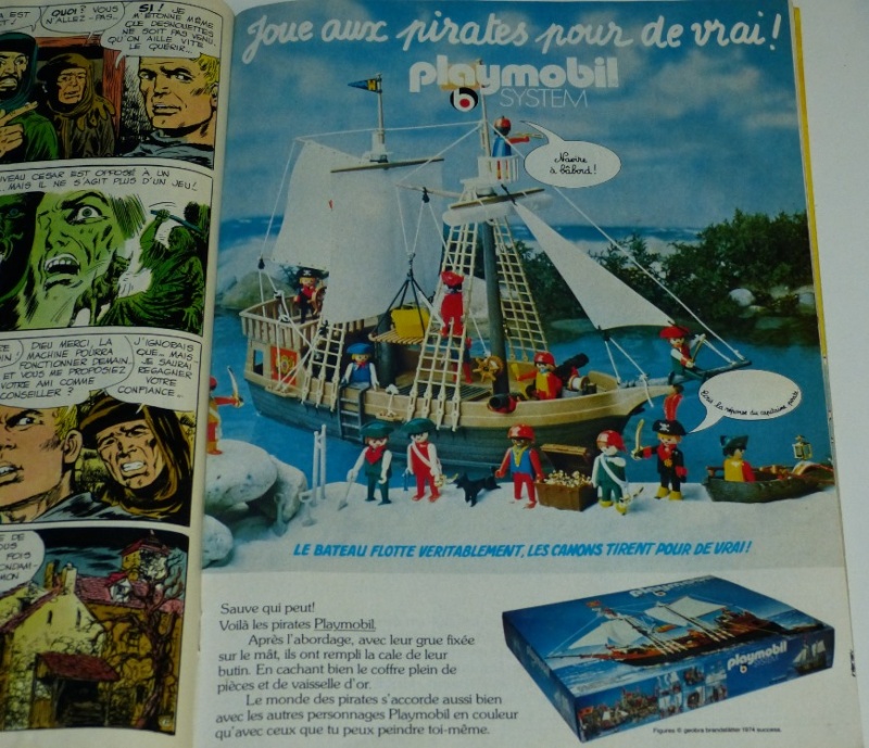 Visuels publicités  PLAYMOBIL vintage Play0411