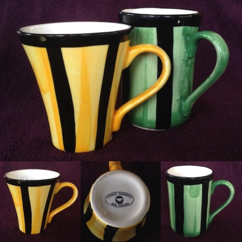 mugs - Studio Ceramics striped mugs Studio10