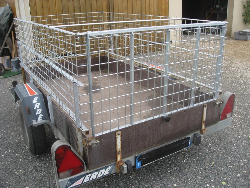 FABRICATION DE RIDELLES POUR REMORQUE
