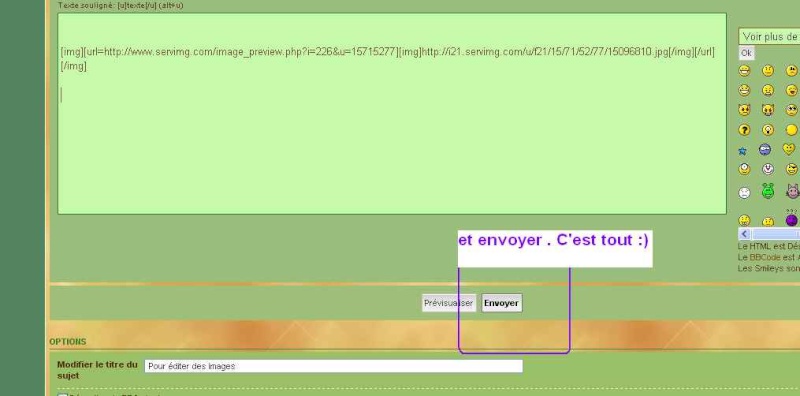 Pour éditer des images A1410