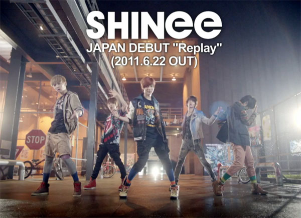 [Video] SHINee tiết lộ full MV "Replay (Japanese version) Shinee11