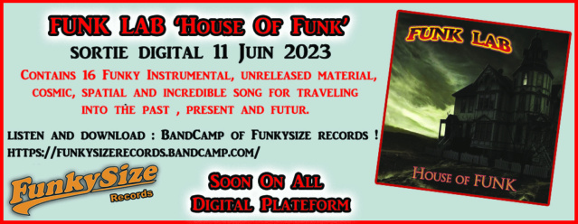 New Album FUNK LAB "House Of Funk" / Edition Vinyl Bannie15