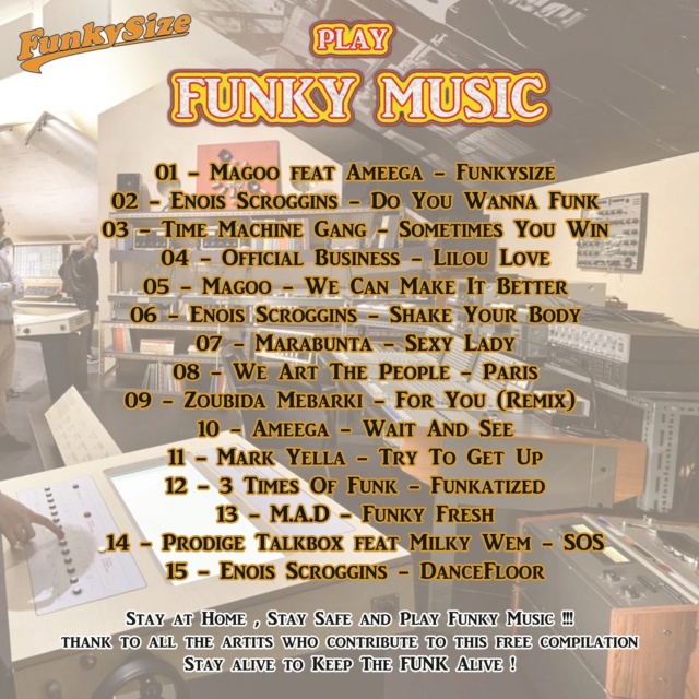 Funkysize records Stop Covid 19 / Compile gratuite Cover_12