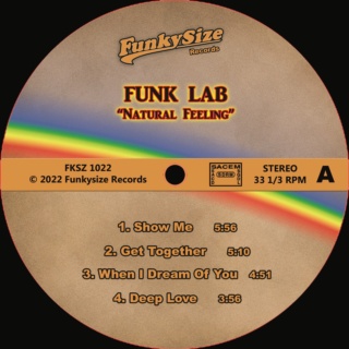FUNK LAB "Natural Feeling" / Vinyl 8 titres Funk_l24