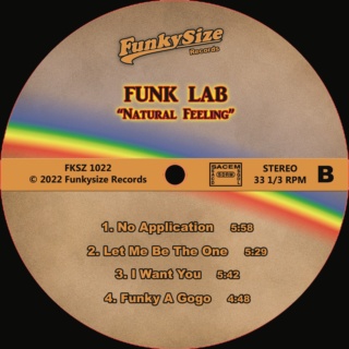 FUNK LAB "Natural Feeling" / Vinyl 8 titres Funk_l27
