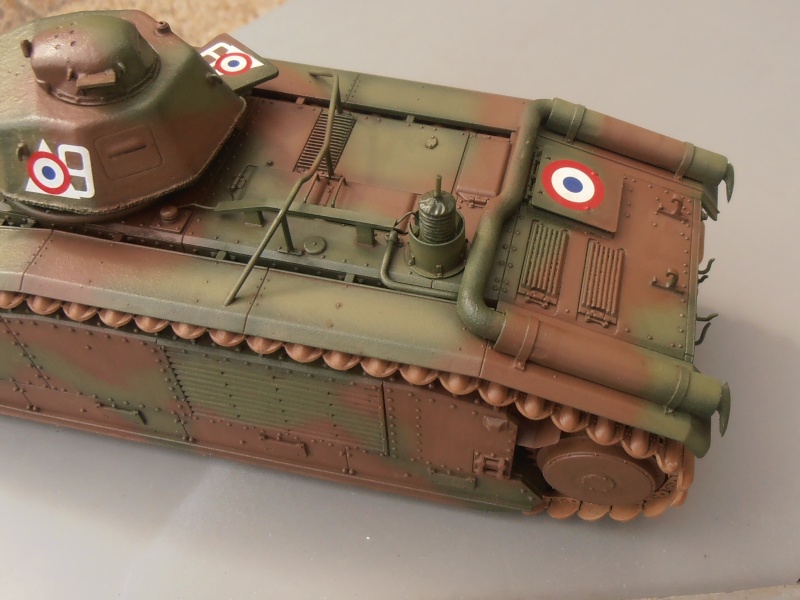 Ancien, nouveau projet ( B1 bis Tamiya, Blast au 1/35ème ) P9111516