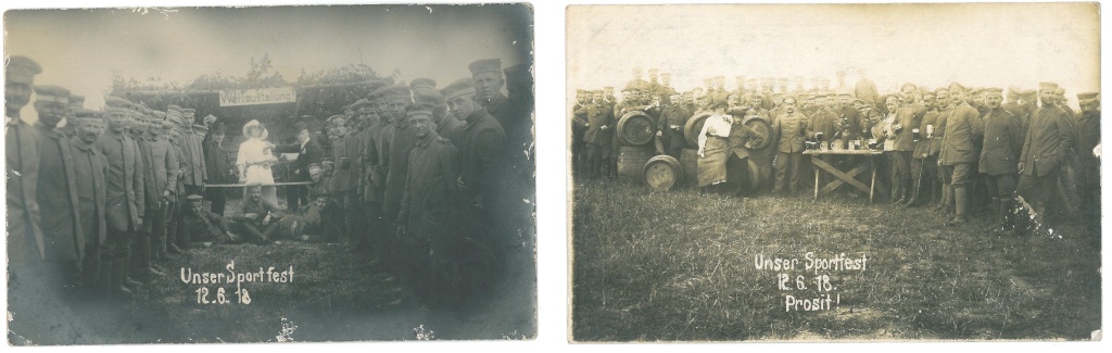 (H) Lot de 3 photocartes allemandes infanterie juin 1918 - VENDU (Metz 27/10/15) Fest111