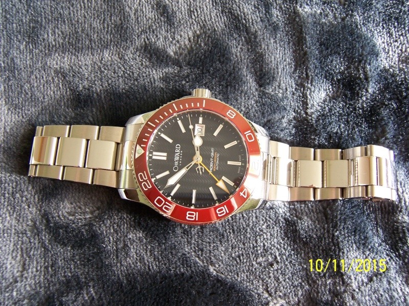 ward - Revue de la montre Christopher Ward TRIDENT C60-GMT600 en version 42 mm. 100_2628