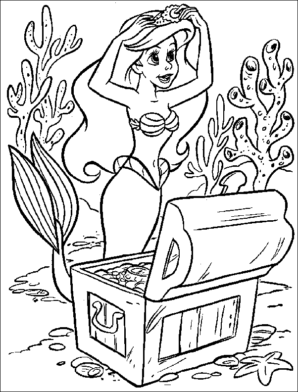 Coloriage de princesse A00210