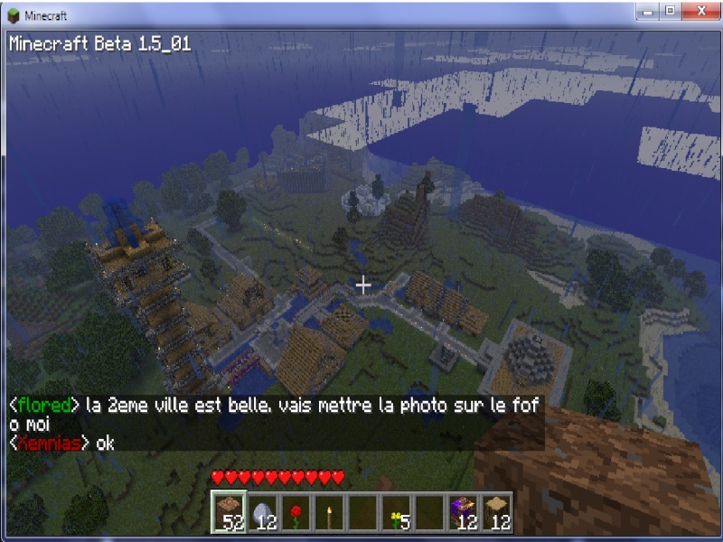 ScreenShot du serveur CommunityCraft Espera10