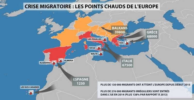Crise migratoire : outil pour déstabiliser l'Europe ! Sans-t17