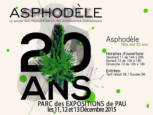 JC2C au salon Asphodèle à Pau (64) - 11-13 décembre Affich10