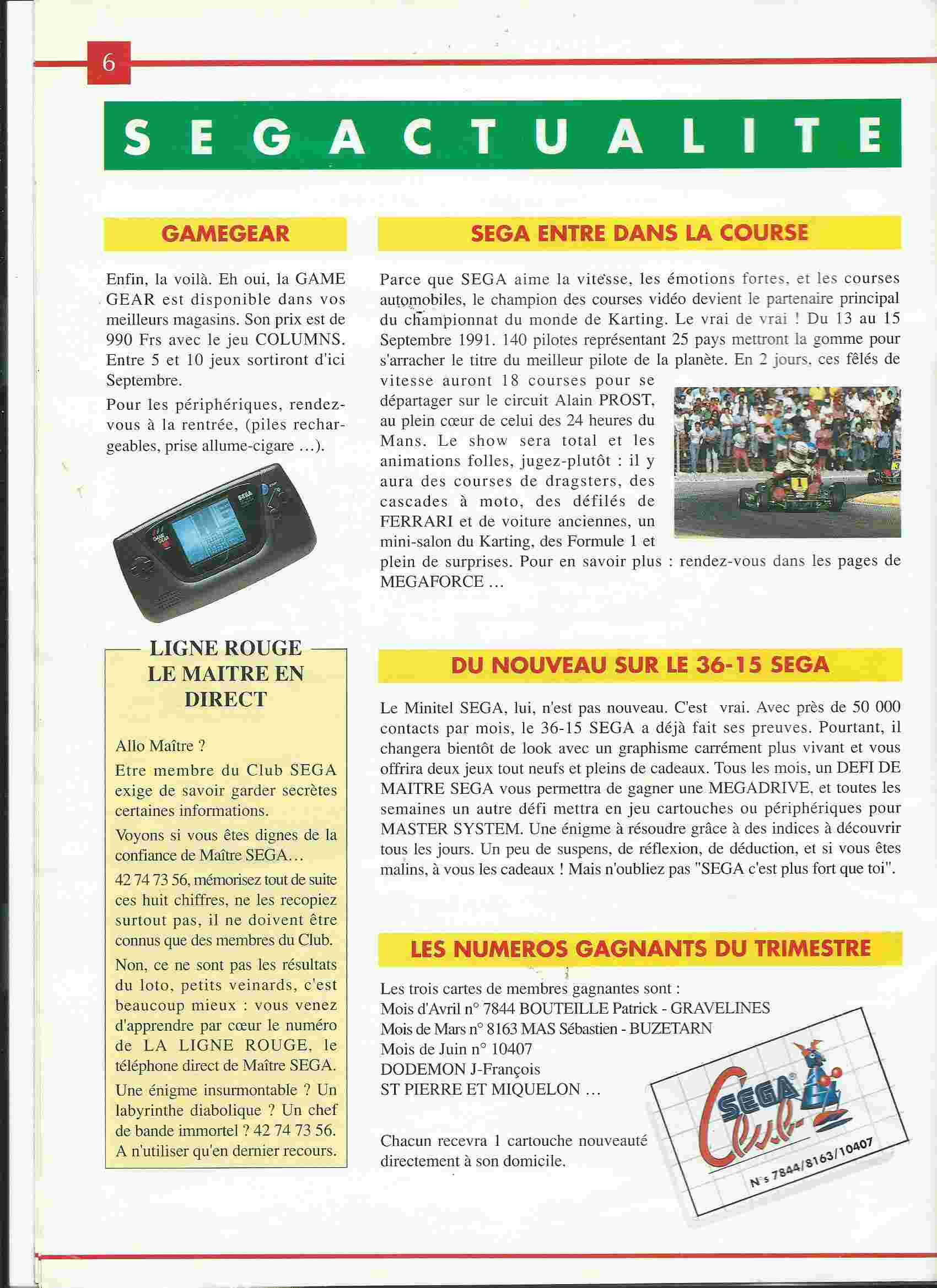 Magazine "Sega News" 00611