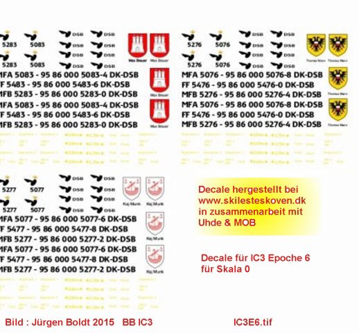 Der IC3 in 0 als Kustpilen Ic3e610