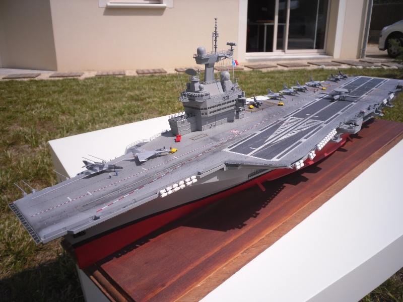 Maquette porte avion charles de gaulle