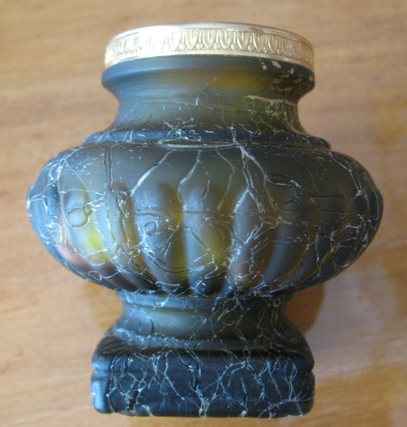 Un encrier 1900 en verre craquelé Img_8615