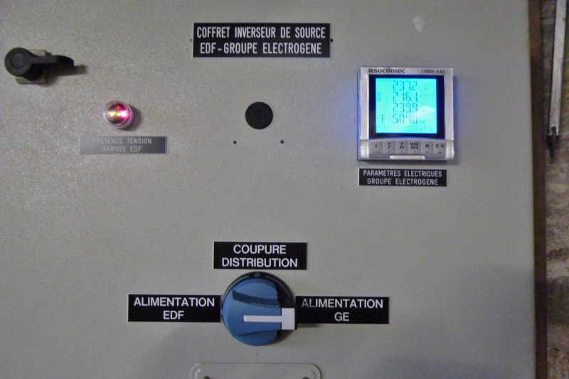 Modification de la régulation d'un alternateur TRI 5kVA à induit tournant Ge_5kv17