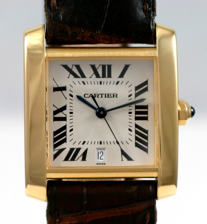 (Vends) Cartier Tank Or 	Réf : W 5000 156 Img_5122