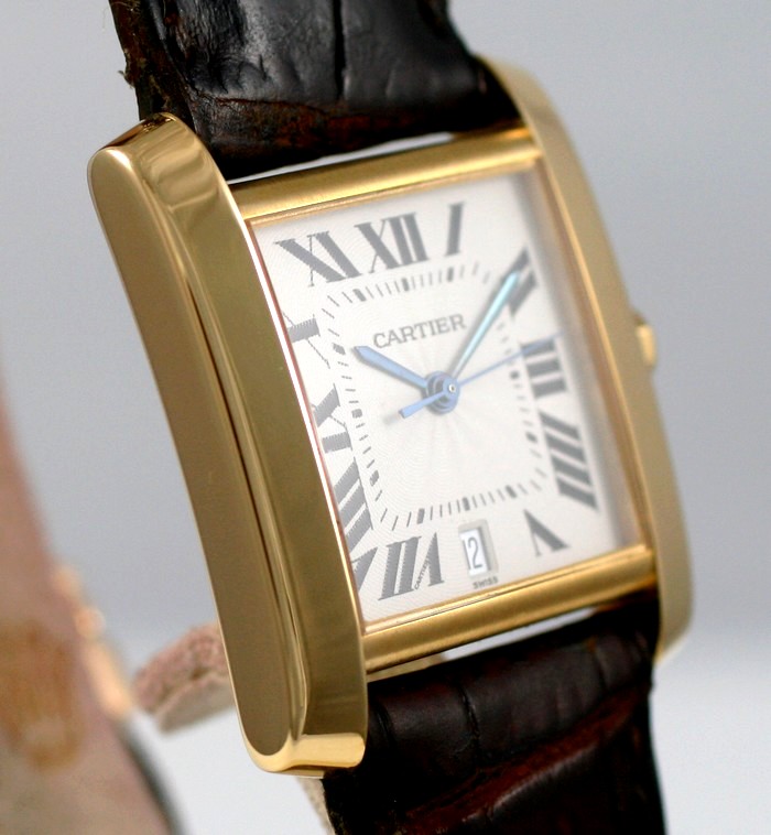 (Vends) Cartier Tank Or 	Réf : W 5000 156 Img_5123