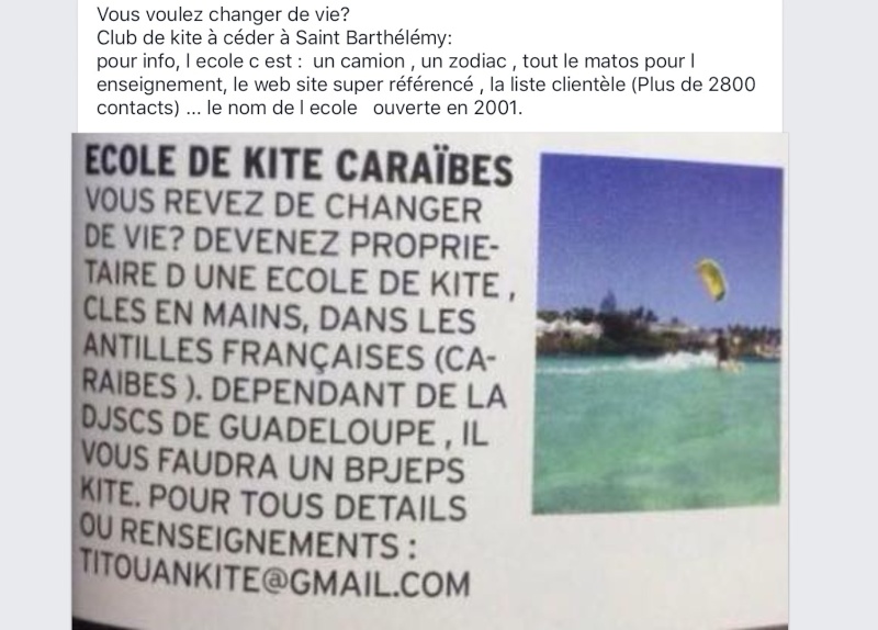 Une école de kite et Sup à vendre à Saint Barth.... Nouvelle vie? Image12