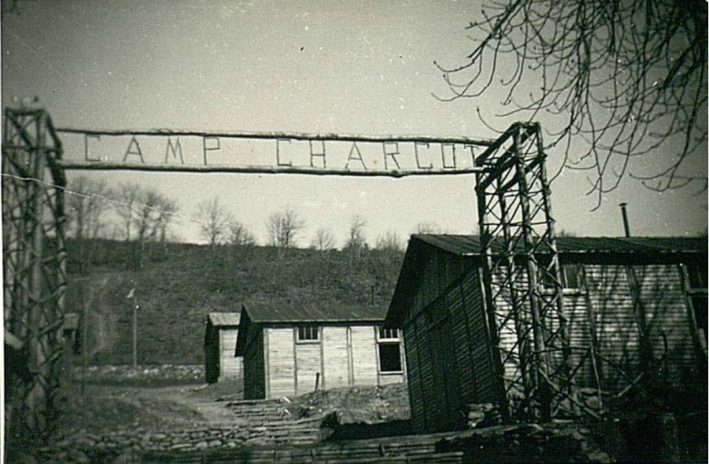 Camp à ST PONS de Thomière et entrée du camp Charcot du groupement 23 Entrye11