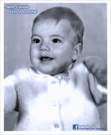 JCVD à son jeune age - JCVD to his young age.  5934_210